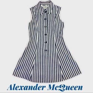 Alexander McQueen || A-Line Dress || US8/UK12